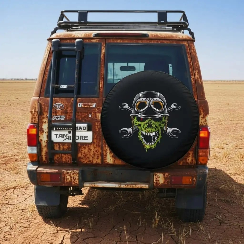 Biker Zombi Spare Wheel Tire Cover